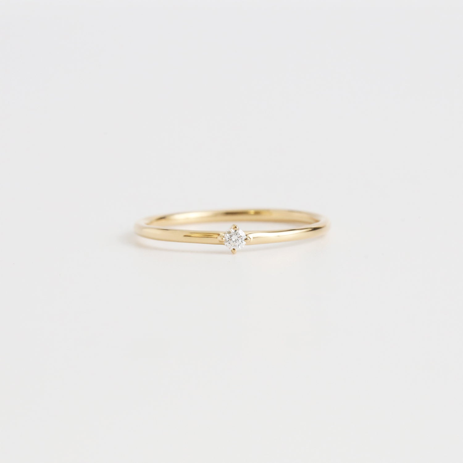 Skinny Diamond Ring