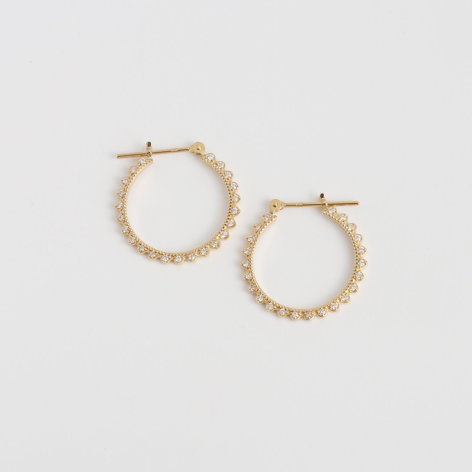 Villa Lace Hoop Pierce