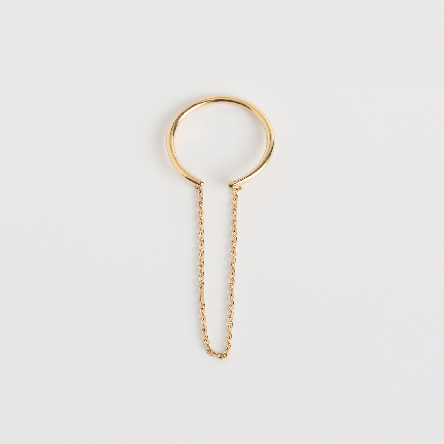 Hoop Chain Ear Cuff / S