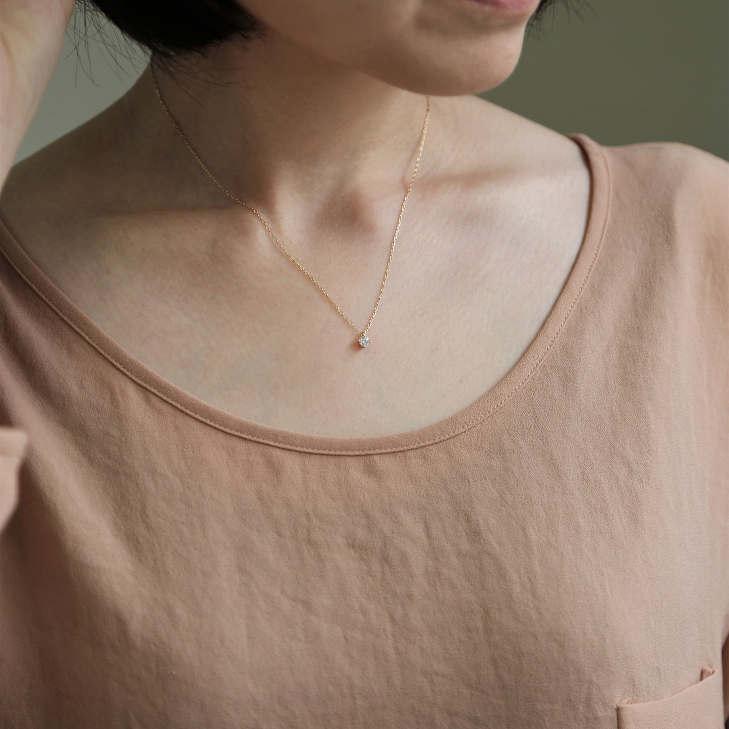 Pealina Necklace 0.20ct