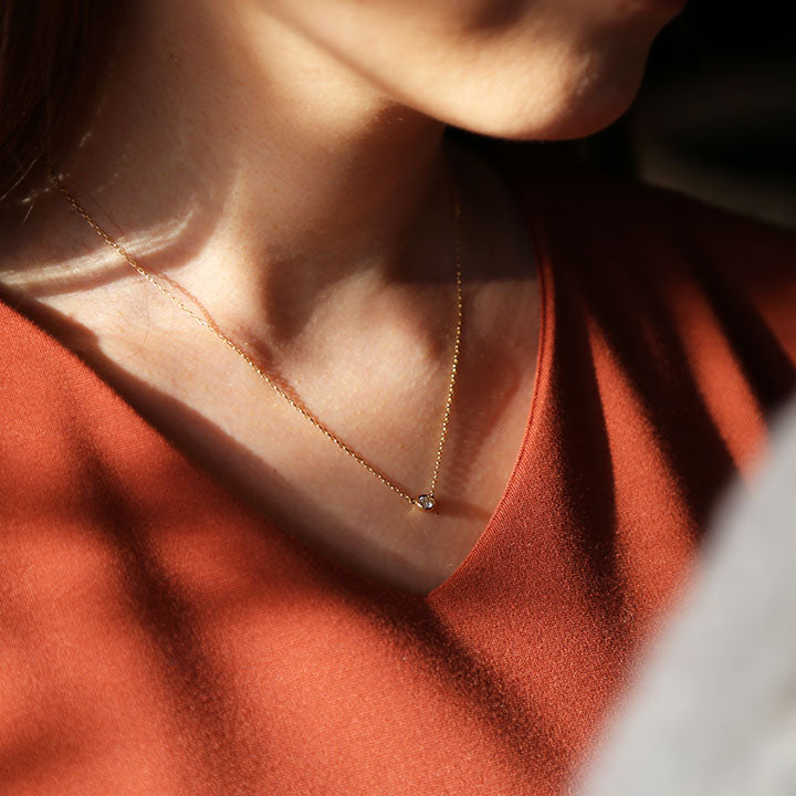 Ortina Necklace 0.10ct