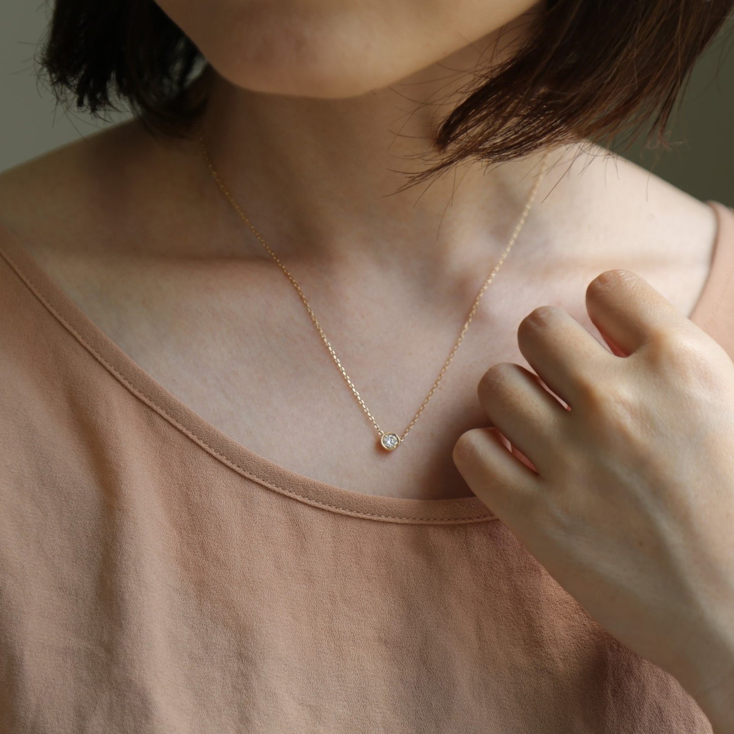 Ortina Necklace 0.20ct