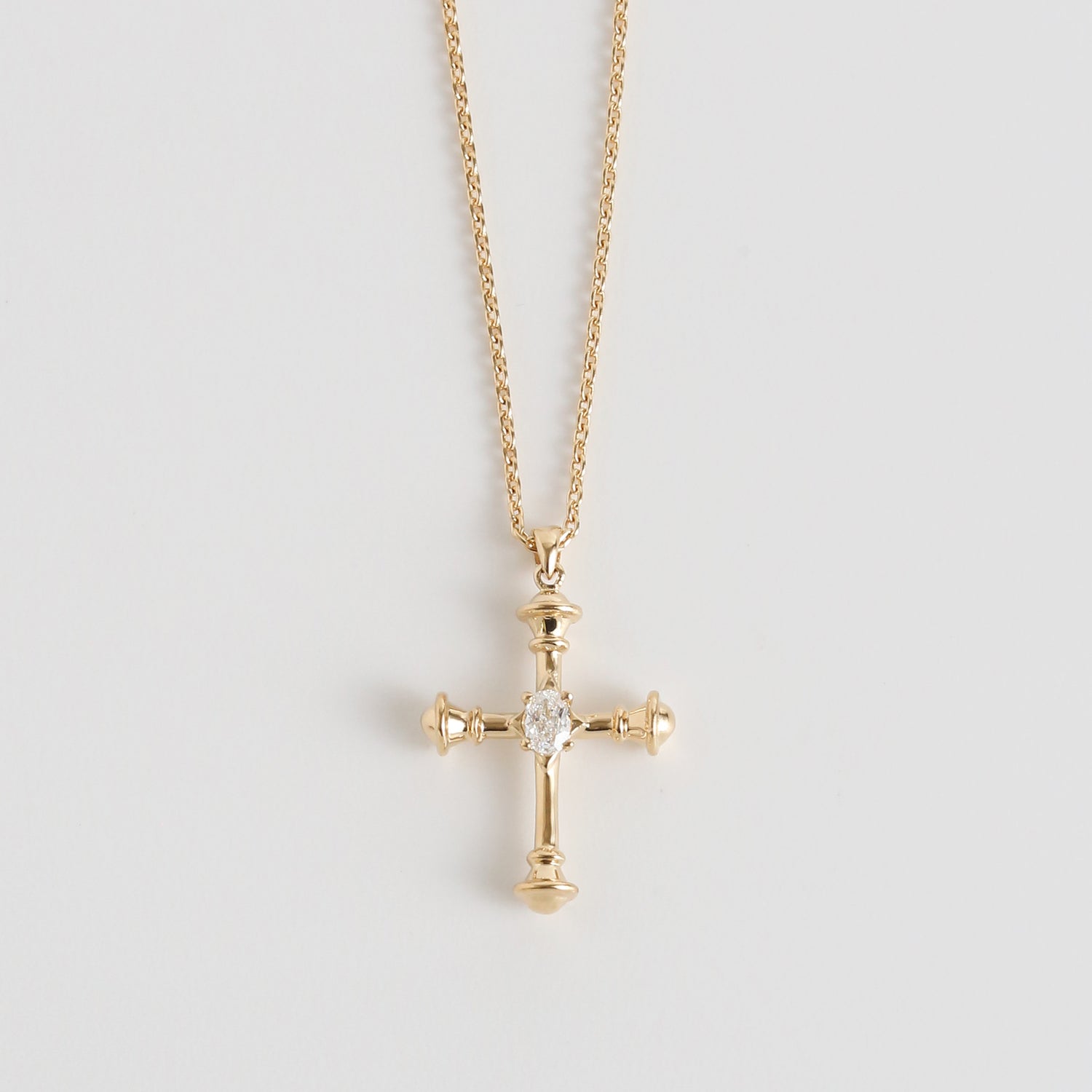 Parthenon Cross Necklace