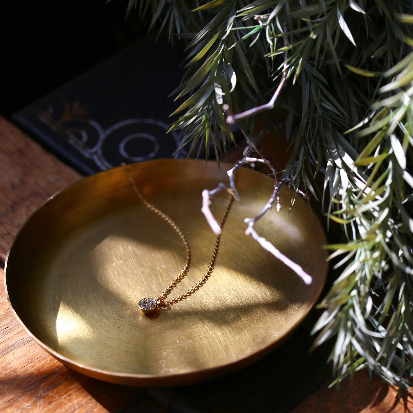 One Diamond Star Necklace