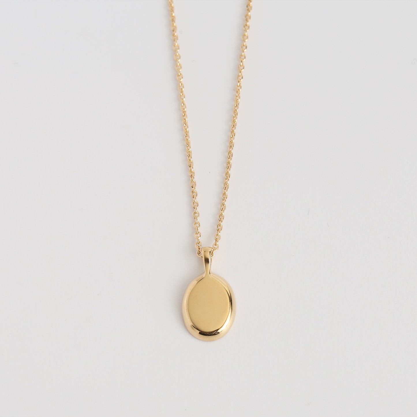 Oval Pave Necklace