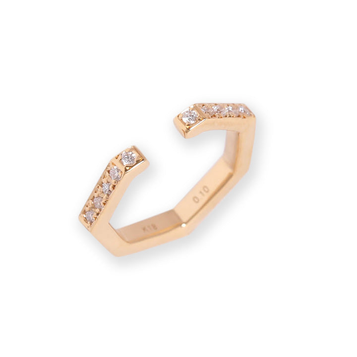 Heptagon Ear Cuff