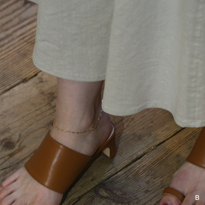 【お買い得！！】AVARON/アンクレット/ゴールド/18K Gold Anklet / K18 – AVARON