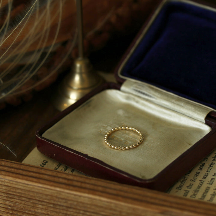 Avaron Cres Ring 8号 K18 WGコーティングなし Cres Ring – AVARON