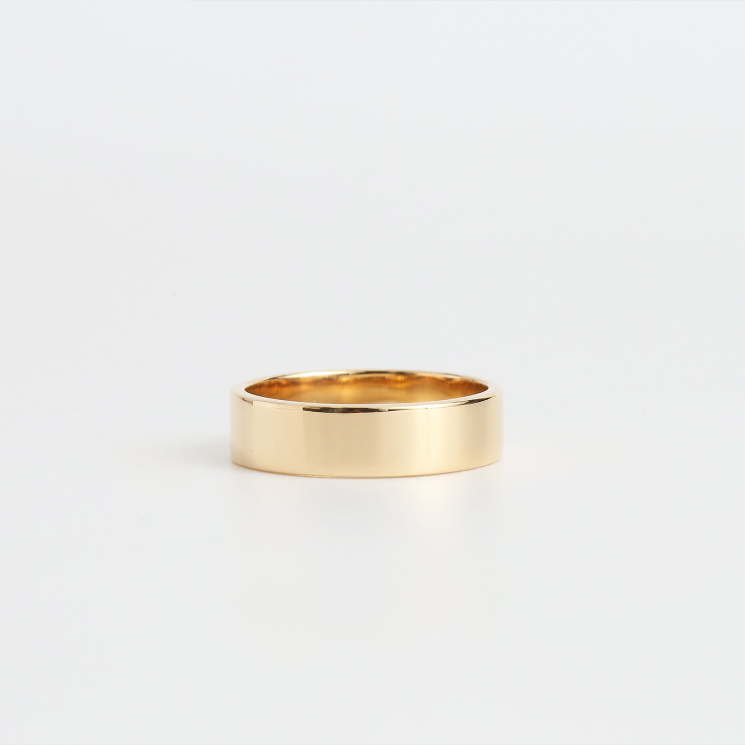 Nude Plate Ring / Wide