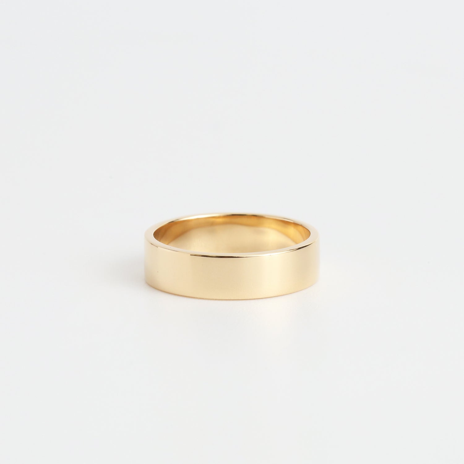 Nude Plate Ring / Wide