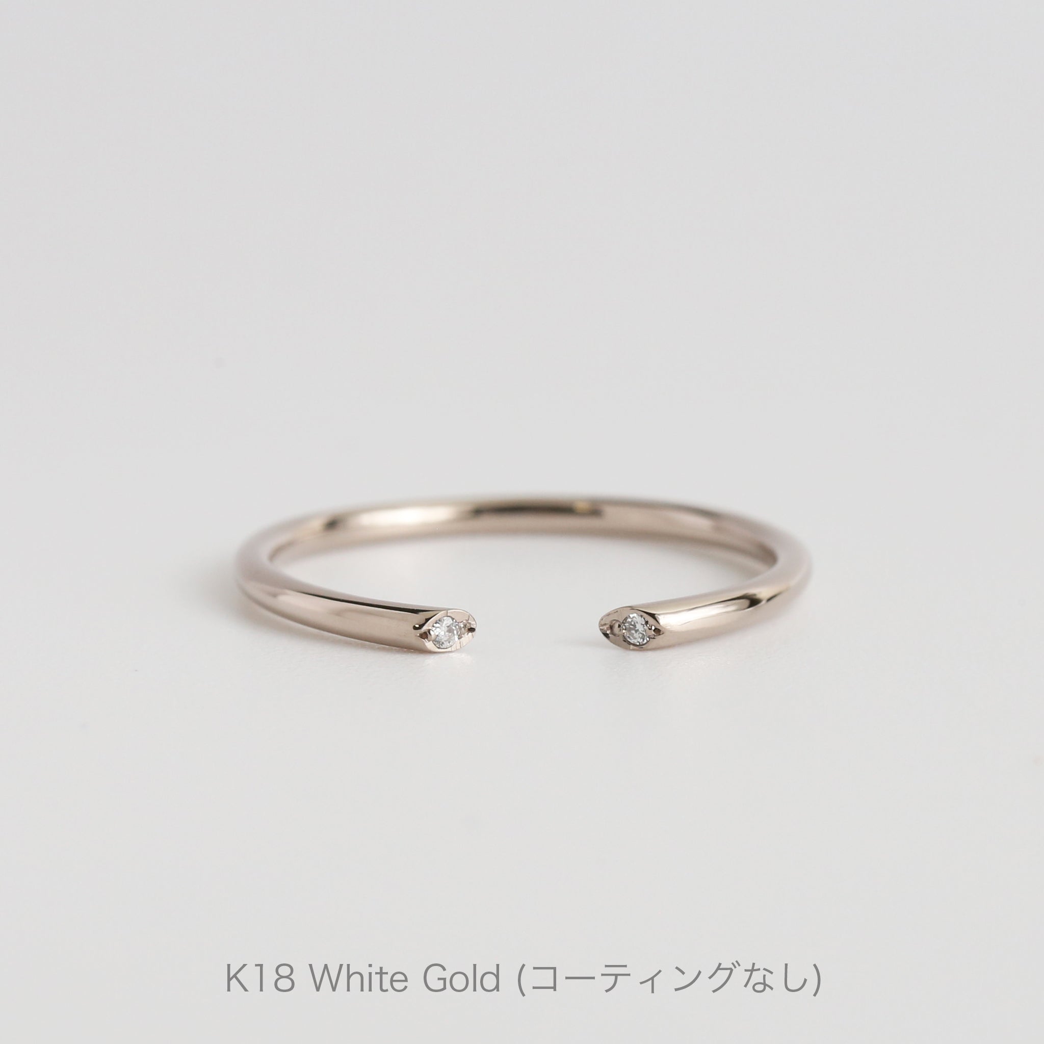 アクセサリー Avaron [V Ligne Ring/BNR-368] K18PG #12 Eclairer Ring – AVARON