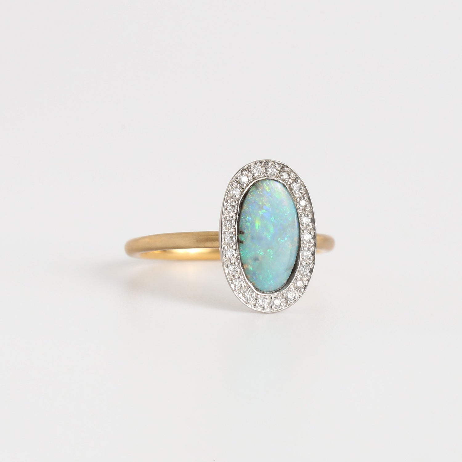 Boulder Opal Ring