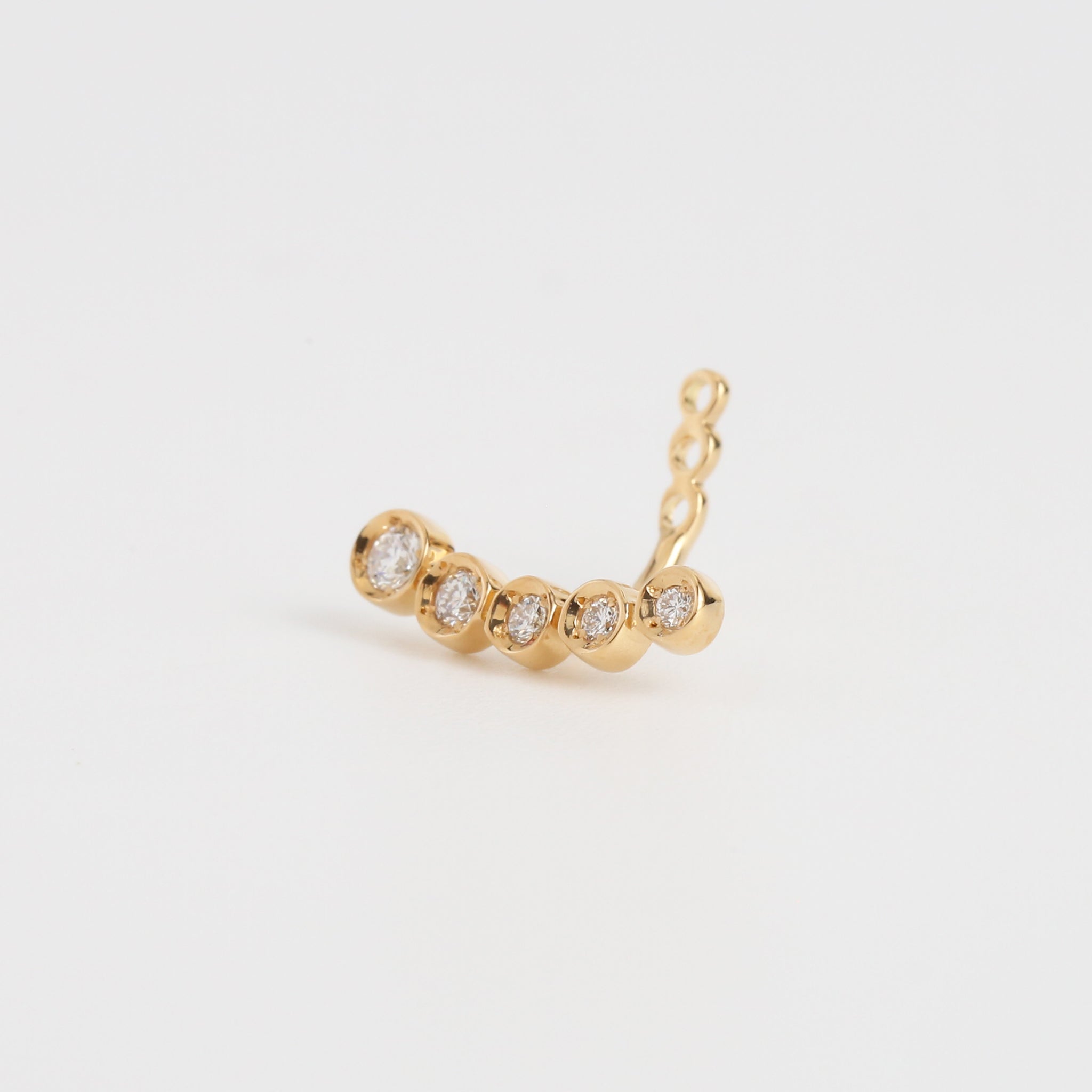 【美品】K18 ピアスパーツ ダイヤモンド avaron アヴァロン ピアス Pierce | ピアス – AVARON