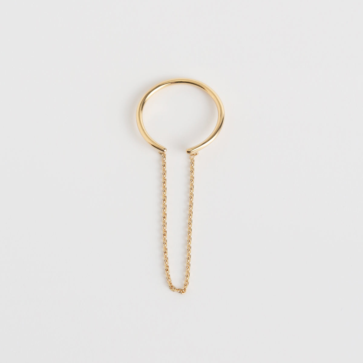 Earon Hoop Chain Ear Cuff / S – AVARON