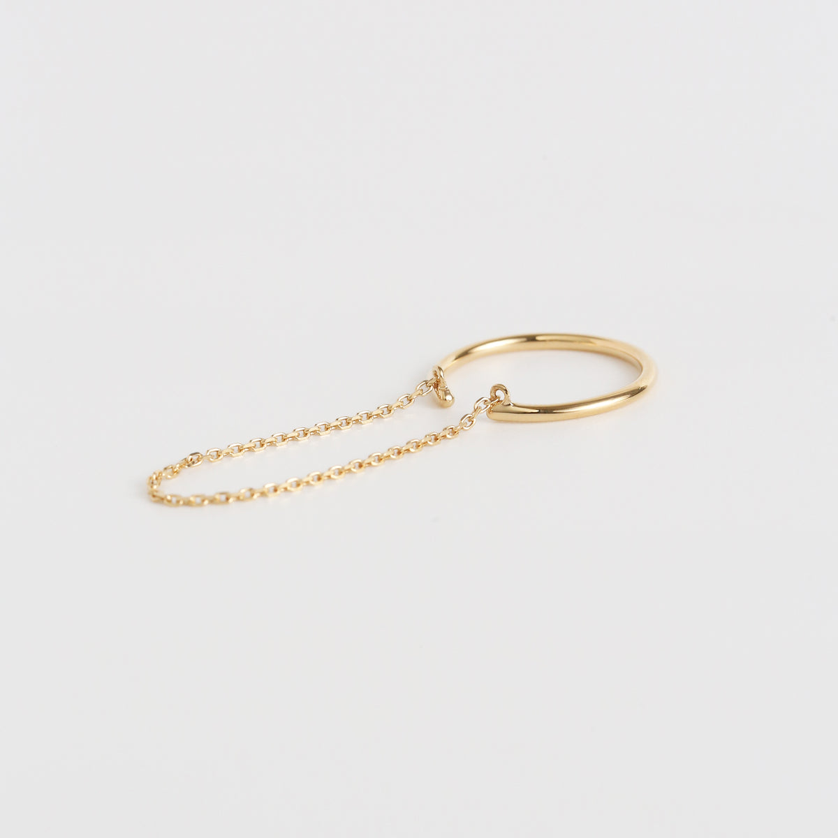 Earon Hoop Chain Ear Cuff / S – AVARON