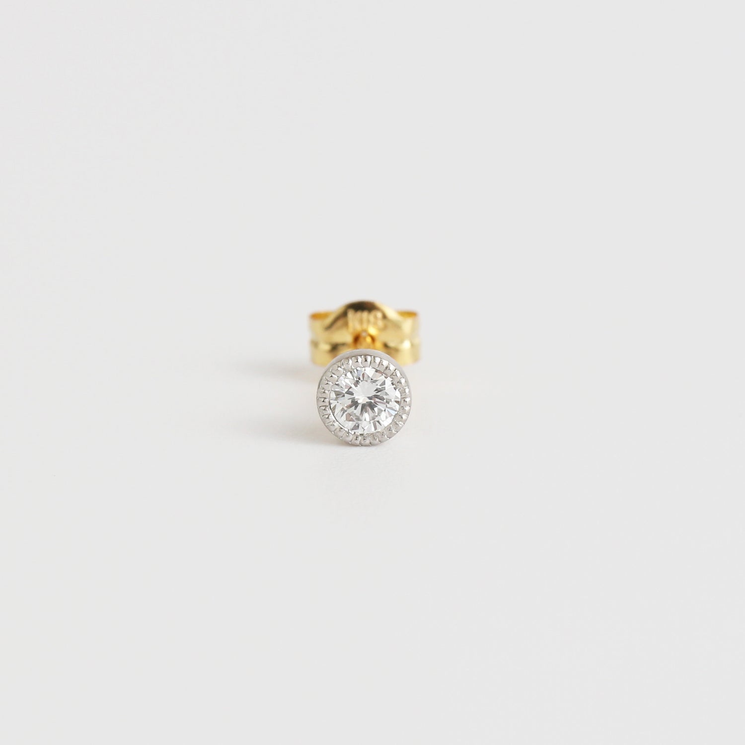 Grace Stud | Diamond Stud Pierce | Brilliant 0.10ct