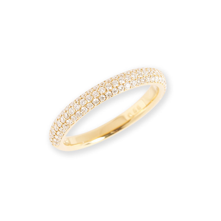 Orderly Pave Ring