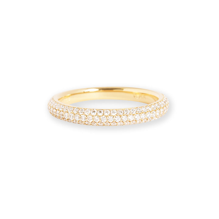 Orderly Pave Ring