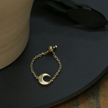Luna Chain Ring / Matte
