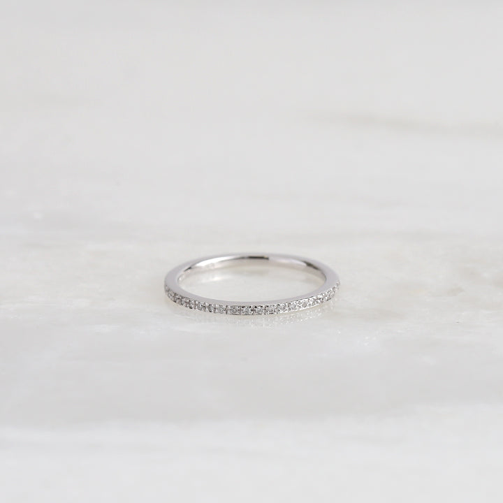 Pt900 Eternity Ring / three quarter 