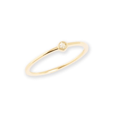 Rose Cut Diamond Ring