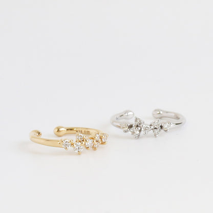 Grain Diamond Cuff