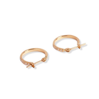 Hoop Pierce Diamond