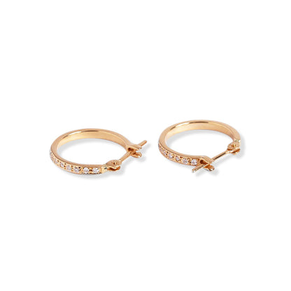 Hoop Pierce Diamond