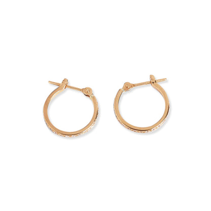 Hoop Pierce Diamond