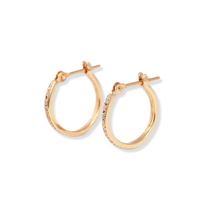 Hoop Pierce Diamond