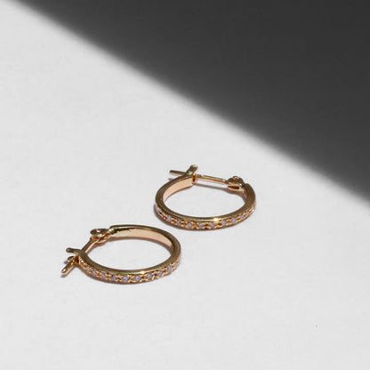 Hoop Pierce Diamond