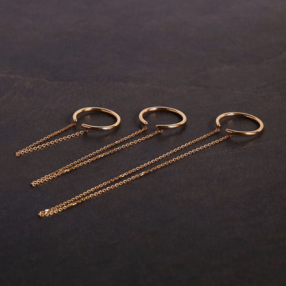 Hoop Chain Cuff　L