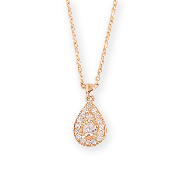 Diamond Drop Necklace