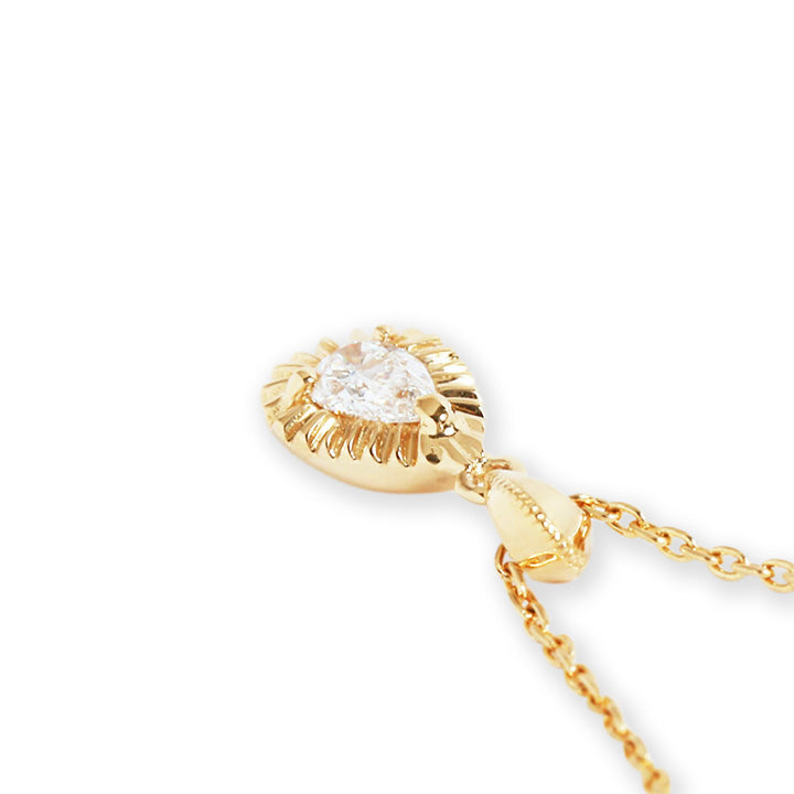 PearShape Diamond Necklace